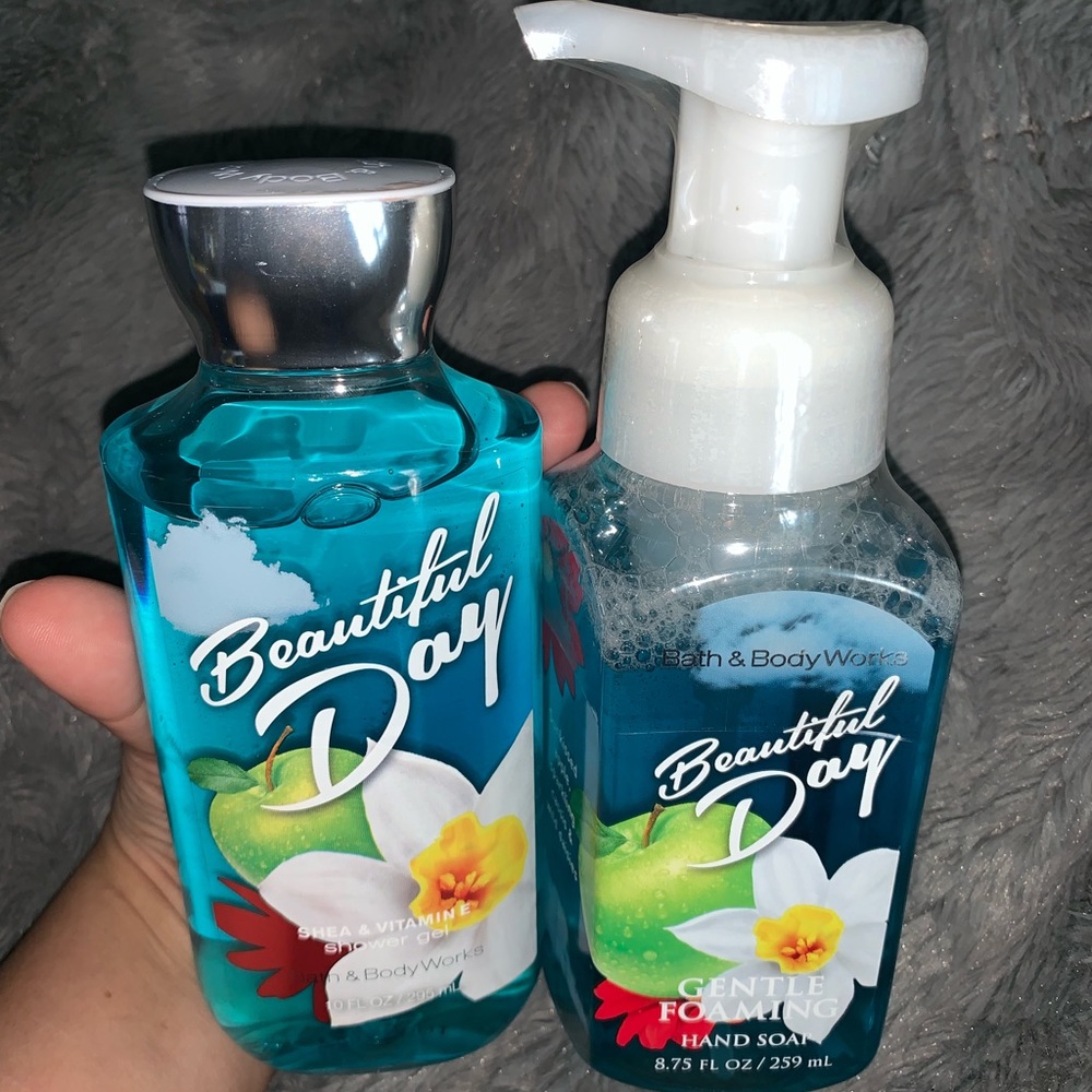 Bath and body shower gel/hand soap.